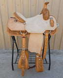 #3355 15" Corriente Team Roping Saddle