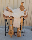 #3357 14.5" Corriente Team Roping Saddle