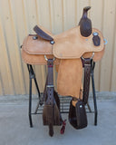 #3359 14.5" Corriente Team Roping Saddle