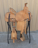 #3364 14" Corriente Association Ranch Saddle