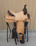 #3362 15" Corriente Team Roping Saddle
