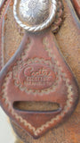 #4005 15" USED COATS SADDLE
