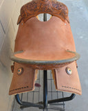 #3317 14" Corriente Strip Down HP3 Barrel Saddle