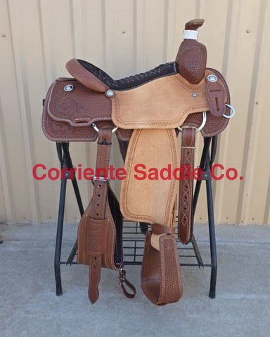 CSCR 221 Corriente Calf Roping Saddle