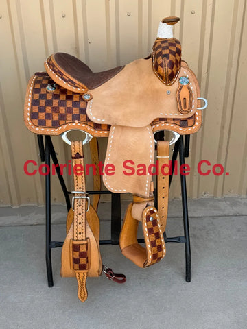 CSCR 262 Corriente Calf Roping Saddle