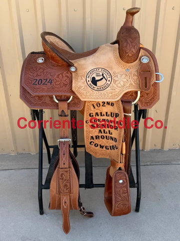 CSR 119B Corriente Team Roping Saddle