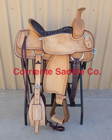 CSR 120AA Corriente Team Roping Saddle