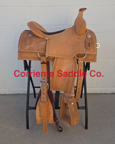 CSR 120K Corriente Team Roping Saddle