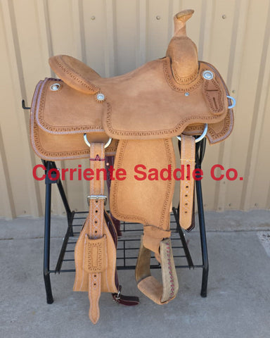 CSR 129 Corriente Team Roping Saddle