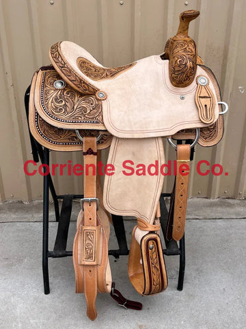 CSR 187 Corriente Team Roping Saddle