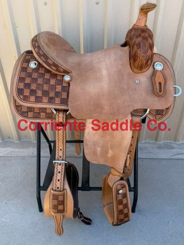 Courts Roping Saddle CSR 201 Corriente Team Roping Saddle | Corriente Saddle