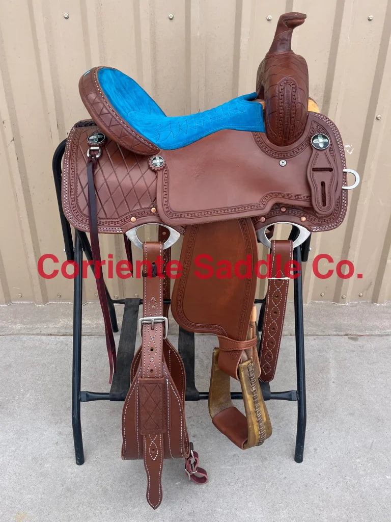 CSRC 945C Corriente Single Skirt Ranch Cutter | Corriente Saddle