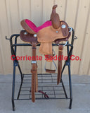 CSY 715LA 10 Inch Corriente Youth Kids Strip Down Barrel Saddle