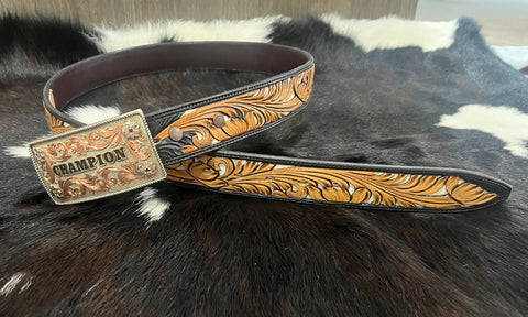 #17 45" Leather Belt