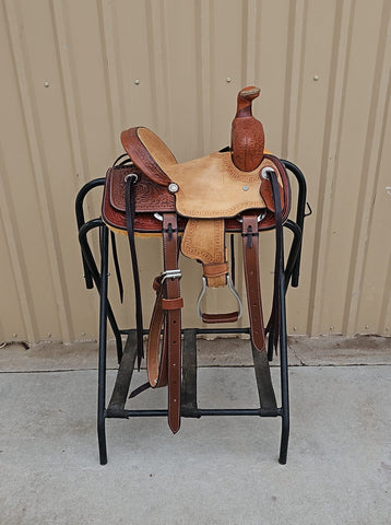 #727 10" Corriente Youth Association Buckaroo Saddle