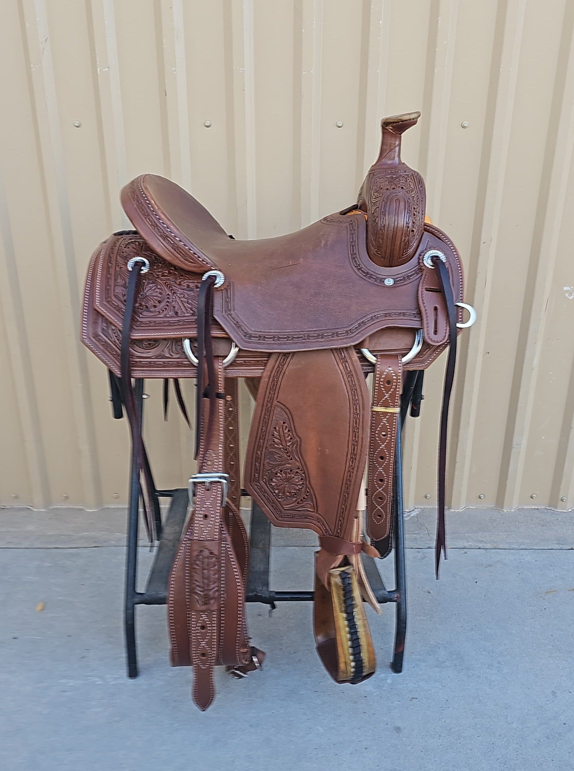 #759 16" Corriente Association Ranch Saddle