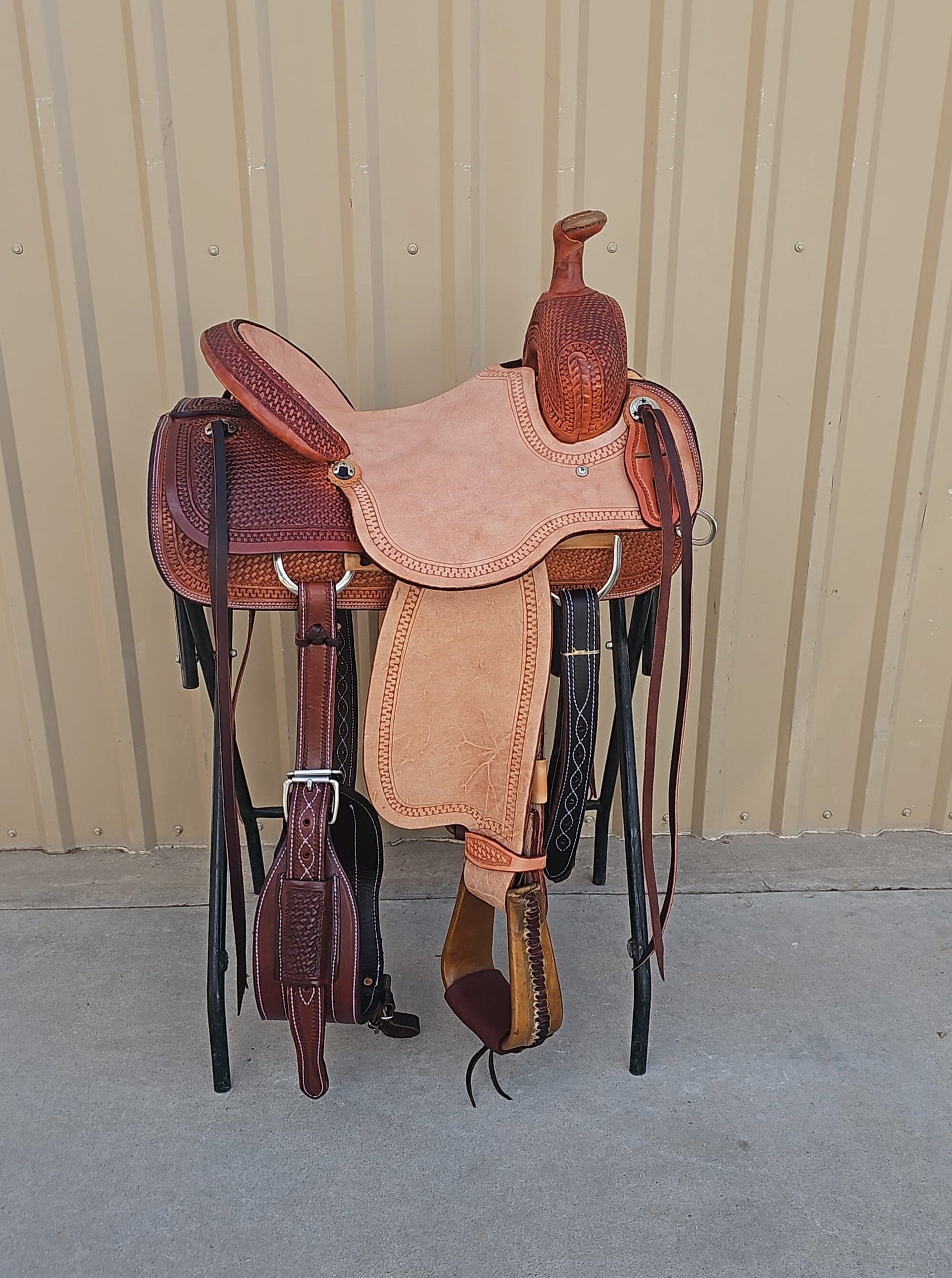 #803 14.5" Corriente Association Ranch Saddle