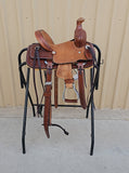 #826 10" Corriente Youth Association Buckaroo Saddle