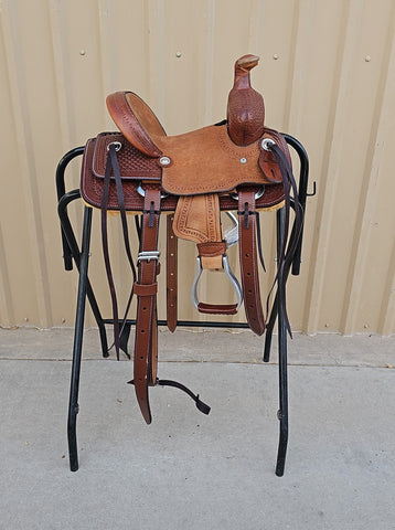 #826 10" Corriente Youth Association Buckaroo Saddle