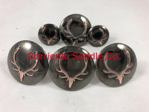 CBCONCH 112E Elk Horn Conchos