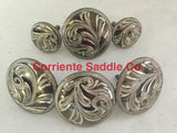 CBCONCH 113 Floral Conchos - Corriente Saddle