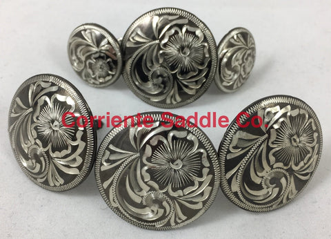 CBCONCH 113A Floral Conchos