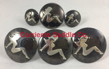 CBCONCH 126 Trucker Girl Conchos