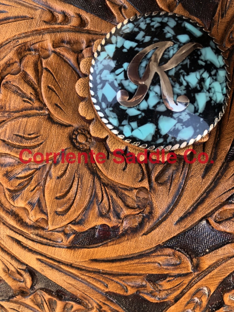CBCONCH 129B Turquoise Stone Conchos