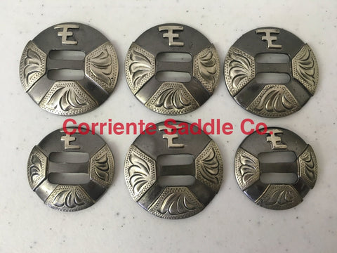 CBCONCH 145 Brand on Slotted Conchos