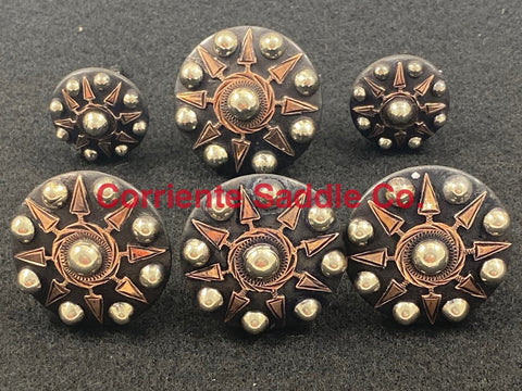 CBCONCH 163 Spinning Arrow Conchos