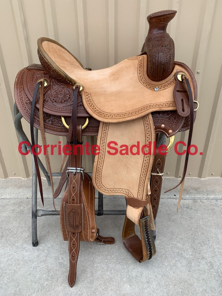 CSA 341AB Corriente Association Ranch Saddle - Corriente Saddle