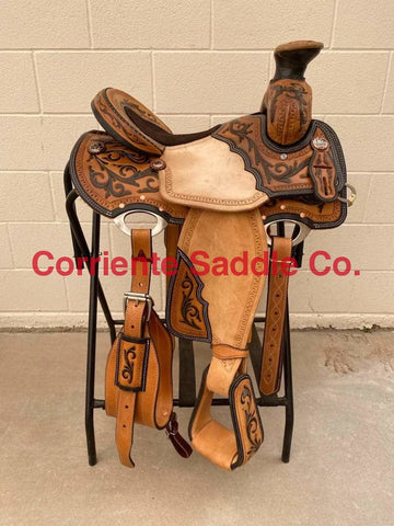 CSA 361  Corriente Association Ranch Saddle