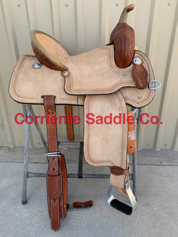 CSB 536C Corriente Barrel Colt Breaking Saddle