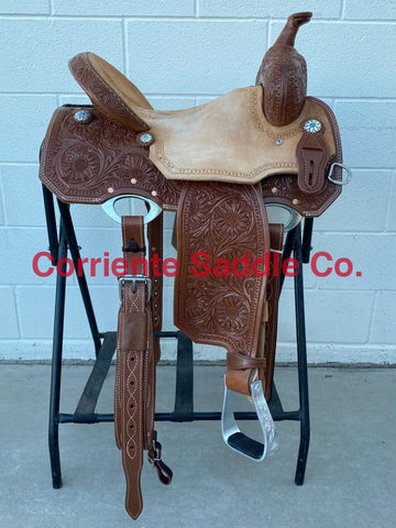CSB 549C Corriente New Style Barrel Saddle