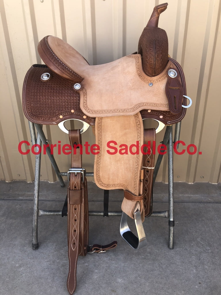 CSB 550AA Corriente New Style Barrel Saddle - Corriente Saddle