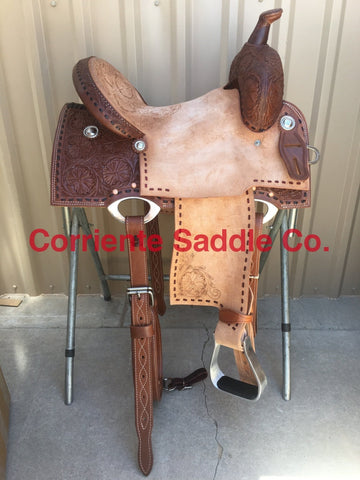 CSB 557E Corriente New Style Barrel Saddle