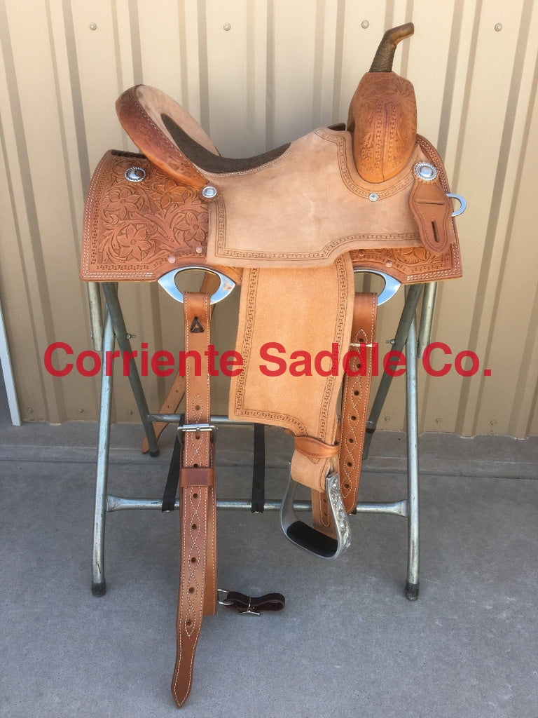 CSB 558A Corriente New Style Barrel Saddle