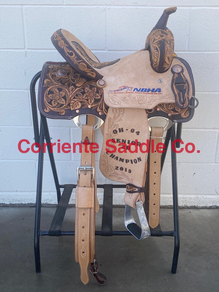 CSB 567J Corriente New Style Barrel Saddle