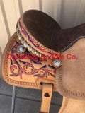 CSB 572H Corriente Barrel Saddle - Corriente Saddle