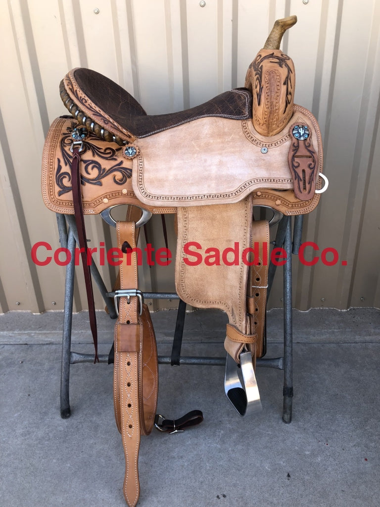 CSB 573 Corriente New Style Barrel Saddle - Corriente Saddle