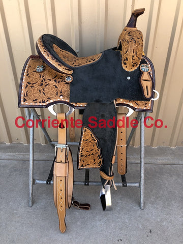 CSB 574 Corriente New Style Barrel Saddle
