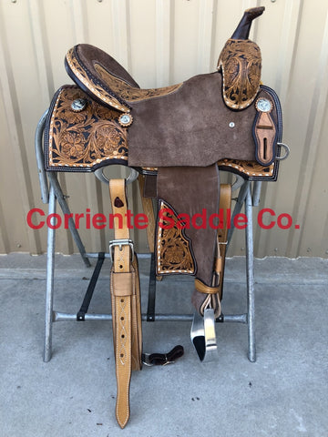 CSB 574A Corriente New Style Barrel Saddle