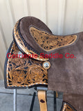 CSB 574A Corriente New Style Barrel Saddle - Corriente Saddle