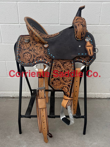 CSB 574C Corriente New Style Barrel Saddle
