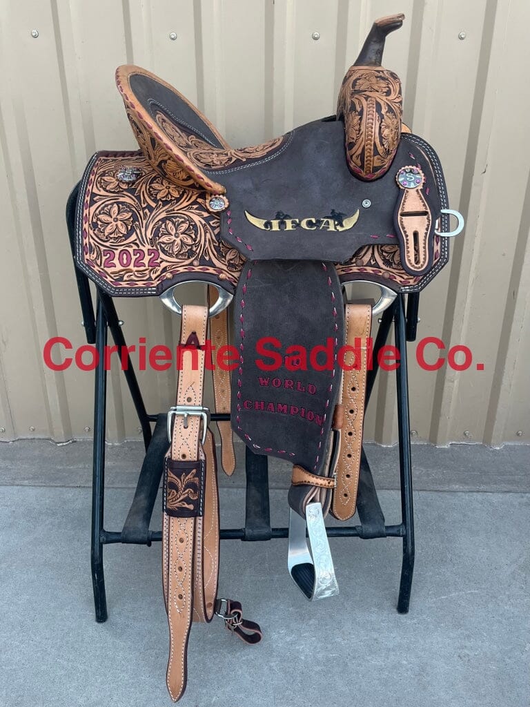 CSB 574CA Corriente New Style Barrel Saddle
