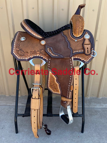 CSB 574D Corriente New Style Barrel Saddle