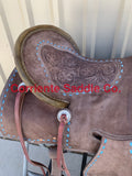 CSB 575J Corriente New Style Barrel Saddle