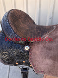 CSB 575PB Corriente New Style Barrel Saddle - Corriente Saddle