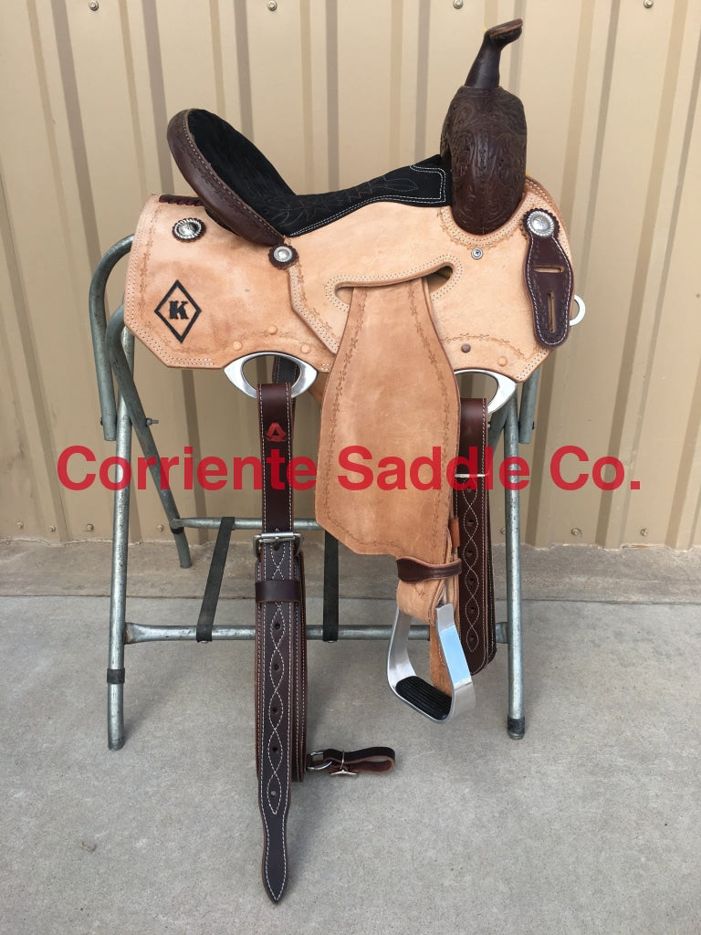 CSB 577A Corriente New Style Barrel Saddle