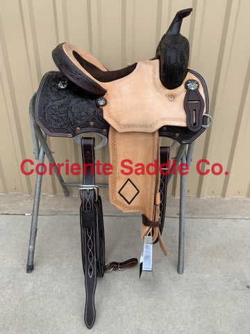 CSB 577C Corriente New Style Barrel Saddle